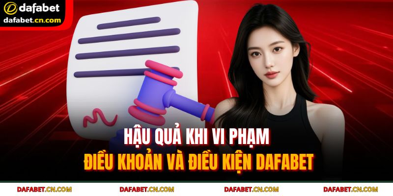 Điều Khoản Và Điều Kiện Dafabet 3 Nếu không tuân thủ quy định, tài khoản của bạn sẽ bị vô hiệu hóa