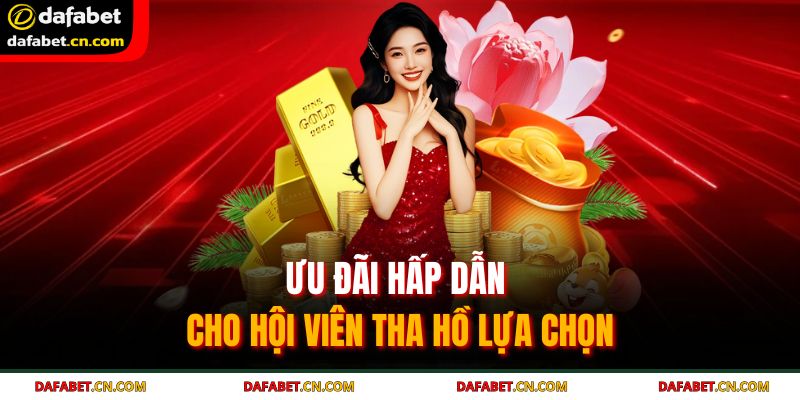 Giới Thiệu DAFABET 3 Ưu đãi hấp dẫn cho hội viên tha hồ lựa chọn